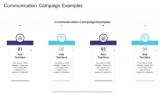 Communication Campaign Examples In Powerpoint And Google Slides Cpb