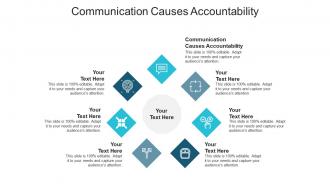 Communication causes accountability ppt powerpoint presentation background images cpb