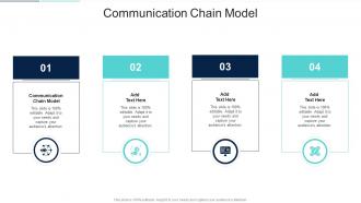 Communication Chain Model In Powerpoint And Google Slides Cpb