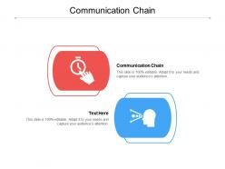 Communication chain ppt powerpoint presentation ideas templates cpb