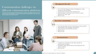 Communication Challenges Via Different Workplace Communication Strategy To Improve