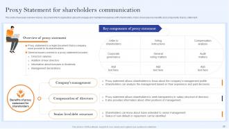 Communication Channels And Strategies For Shareholder Engagement Powerpoint Presentation Slides Template Unique