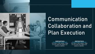 Communication Collaboration And Planning Execution