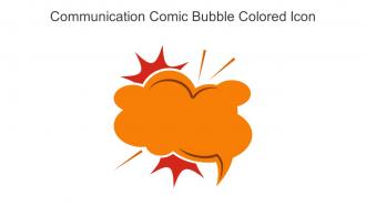 Communication Comic Bubble Colored Icon In Powerpoint Pptx Png And Editable Eps Format