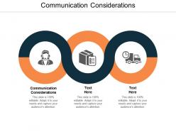 Communication considerations ppt powerpoint presentation file structure cpb
