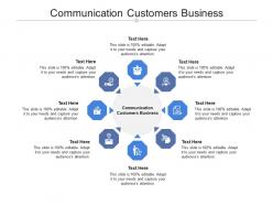 Communication customers business ppt powerpoint presentation portfolio format cpb
