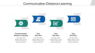 Communication distance learning ppt powerpoint presentation pictures format cpb