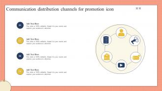 Communication Distribution Channels For Promotion Icon