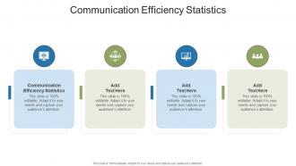 Communication Efficiency Statistics In Powerpoint And Google Slides Cpb