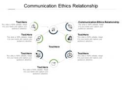 Communication ethics relationship ppt powerpoint presentation inspiration grid cpb