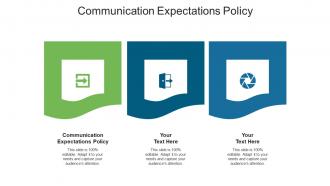 Communication expectations policy ppt powerpoint presentation ideas structure cpb