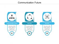 Communication future ppt powerpoint presentation show images cpb