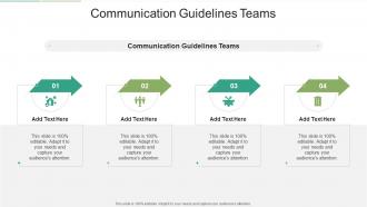 Communication Guidelines Teams In Powerpoint And Google Slides Cpb