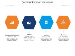 Communication limitations ppt powerpoint presentation ideas layout cpb
