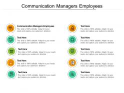 Communication managers employees ppt powerpoint presentation ideas format ideas cpb