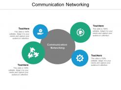 Communication networking ppt powerpoint presentation model graphics tutorials cpb