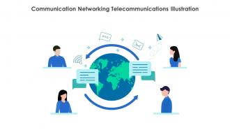 Communication Networking Telecommunications Illustration