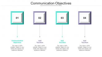 Communication Objectives Ppt Powerpoint Presentation File Gallery Cpb