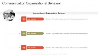 Communication Organizational Behavior In Powerpoint And Google Slides Cpb