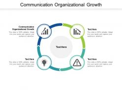 Communication organizational growth ppt powerpoint presentation infographic template cpb