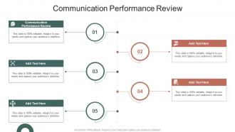 Communication Performance Review In Powerpoint And Google Slides Cpb
