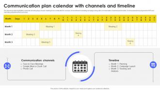 Communication Plan Calendar Developing Strategic Recruitment Promotion Plan Strategy SS V