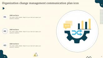Communication Plan For Change Management Ppt Template Bundles Captivating Pre-designed
