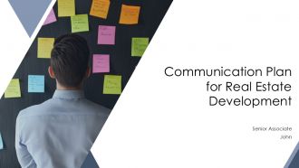 Communication Plan For Real Estate Development PPT Graphics AT