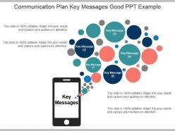 Communication Plan Key Messages Good Ppt Example