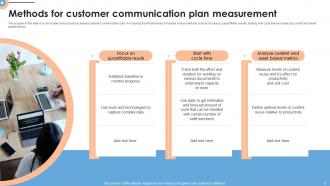 Communication Plan Measurement Powerpoint Ppt Template Bundles Professional Pre-designed