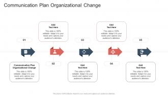 Communication Plan Organizational Change In Powerpoint And Google Slides Cpb