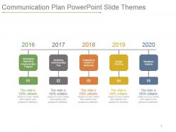 Communication Plan Powerpoint Slide Themes