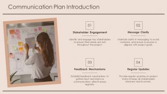 Communication Plan PPT Sample AT Downloadable Adaptable