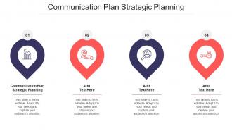 Communication Plan Strategic Planning Ppt Powerpoint Presentation Styles Professional Cpb