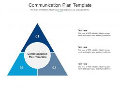 Communication plan template ppt powerpoint presentation pictures show cpb