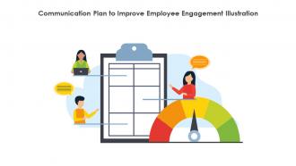 Communication Plan To Improve Employee Engagement Illustration