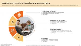 Communication Plan Types Powerpoint Ppt Template Bundles Appealing Customizable