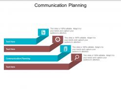 Communication planning ppt powerpoint presentation gallery infographic template cpb