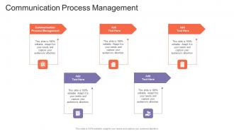 Communication Process Management In Powerpoint And Google Slides Cpb