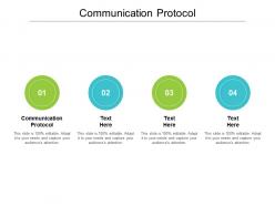 Communication protocol ppt powerpoint presentation infographic template cpb