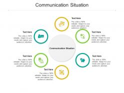 Communication situation ppt powerpoint presentation gallery microsoft cpb