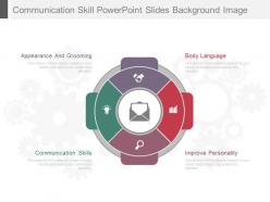 Communication skill powerpoint slides background image