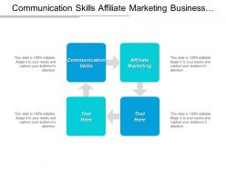 Communication skills affiliate marketing business funding vendor management cpb