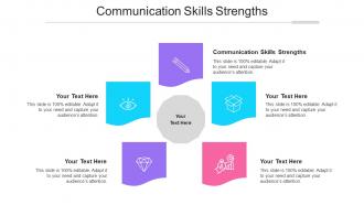 Communication Skills Strengths Ppt Powerpoint Presentation Portfolio Gridlines Cpb