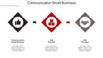 Communication Small Business Ppt Powerpoint Presentation Background Cpb