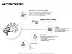 Communication social network ppt powerpoint presentation gallery format