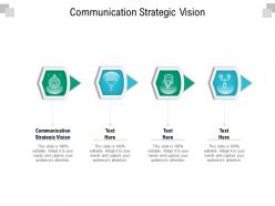 Communication strategic vision ppt powerpoint presentation icon background image cpb