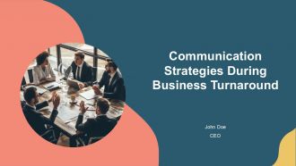 Communication Strategies During Business Turnaround PPT Demonstration AT