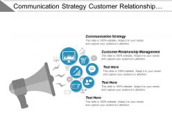 Communication strategy customer relationship management marketing research strategy marketing cpb