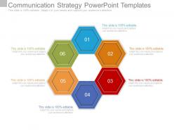 Communication strategy powerpoint templates